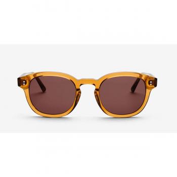 Messy Weekend BILLE Coffee Brown 49mm Orange Men's Sunglasses