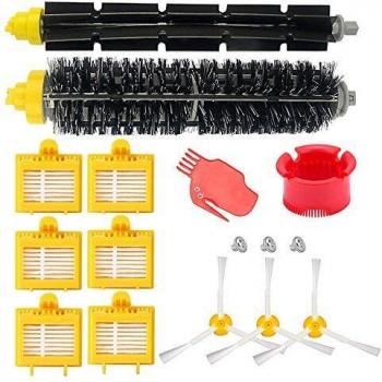 HoHome Kit Cepillos Repuestos para iRobot Roomba Serie 700, Accesorios para Roomba 700 720 750 760 770 772 772e 774 775 776 776p 780 782 782e 785 786 786p 790 - Roomba Kit Conjunto de 16
