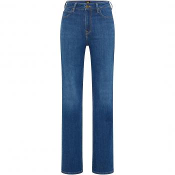 Lee Women's High-Waisted Bootcut Jeans, Azure Wave