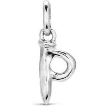 UNOde50 Silver Plated Small Letter P Charm