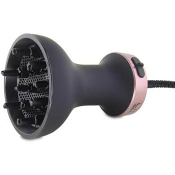 Secador Difusor Eléctrico Profesional Lim Hair DF 4.0 Negro - 1200 W, Método Curly, 2 Niveles de Aire/Temperatura, Cable Giratorio de 3 m