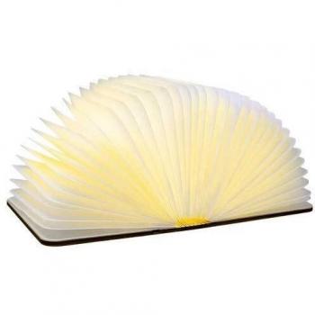 : Gingko GK12W3 LED Smart Book Light Ornamental White Warm Maple Wood Small Book Lamp