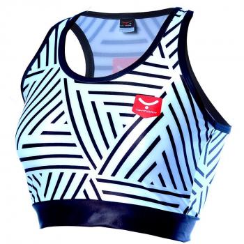 TAYMORY Cobble R43 Top de Correr, Mujer, Blanco, M
