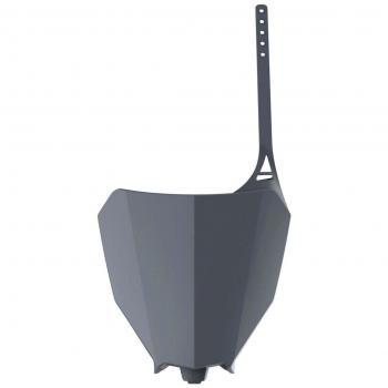 Placa Portanúmeros Delantera Polisport Gris Nardo para Honda CRF 250/450 - Plástico Brillante, Duradero y Resistente