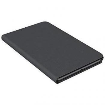 Lenovo Tab M8 Folio Case, Polycarbonate and Microfiber Material, Polyurethane Protective Film, ZG38C02862, Black