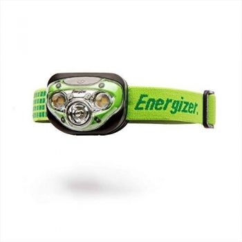 Energizer - Linterna Frontal Deportiva LED de 350 Lúmenes con Tecnología de Objetivo Digital y 4 Modos de Iluminación