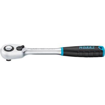Carraca reversible HAZET 8816HPS con bloqueo de seguridad HiPer, cuadrado macizo 3/8 (10 mm)