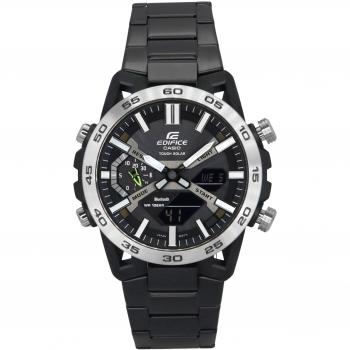 Casio Edifice Tough Solar Analog-Digital Men's Watch ECB-2000DD-1A 100M Black