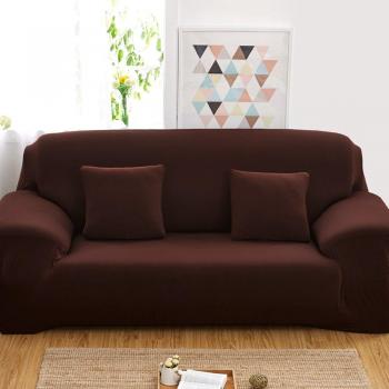 Reelva de sofá 2 plazas funda protectora fácil Stretch Fit elástico Tela Sofá Sofá Protector antideslizante cubierta lavable