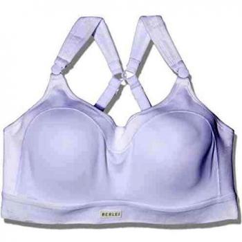 Ultimate Performance Underwired Crop Top Bra - White Polyamide, Size 36DD