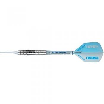 Set de 3 dardos Harrows I.C.E 90% tungsteno 18g punta blanda con embout nylon