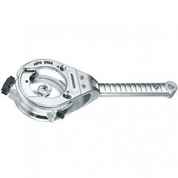 Cortatubos carraca Gedore 224011 - Cortadora de tubos, diseño ergonómico, capacidad de corte para tubos de hasta 42 mm, fabricado en acero al carbono, mecanismo de carraca para cortes precisos y