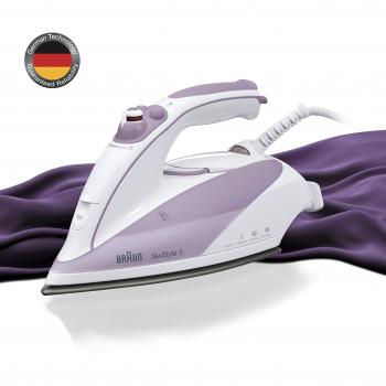 Braun TS505 - Plancha Púrpura, Color blanco