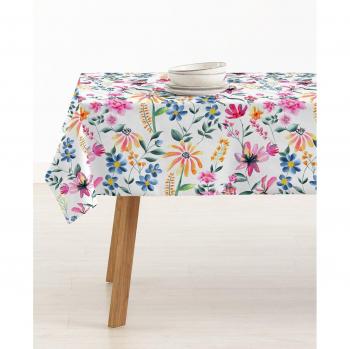 BL BELUM | Mantel Antimanchas Varios Tamaños  - Mantel Tacto Extrasuave Color Multicolor - Mantel 100% Made in Spain Tejido 100% algodón orgánico -