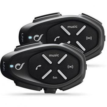 INTERPHONE interpholinktp interfono de Moto Bluetooth, Negro