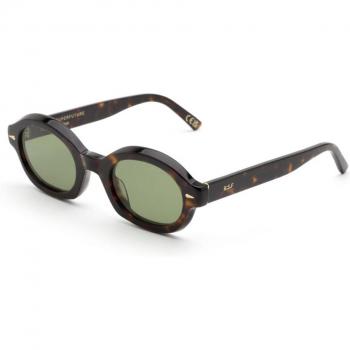 Retrosuperfuture 6pw March Col. 3627 Unisex Rotonda Havana Elegant Sunglasses, Brown, Size: 50 MM