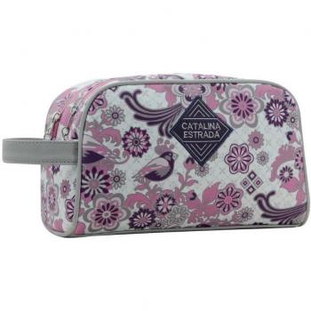 Catalina Estrada Neceser de Viaje, 4.99 Litros, Color Rosa