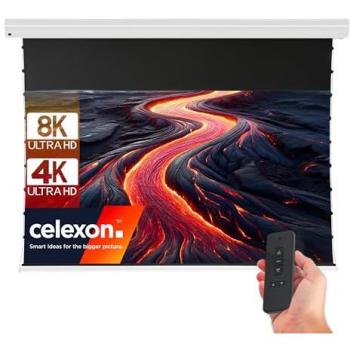 Pantalla de Proyección Motorizada Celexon HomeCinema Plus 100 16:9 Tensionada CLR UST Blanca