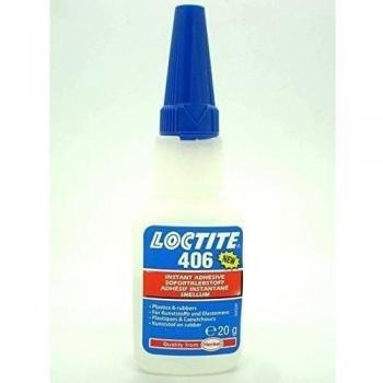 Loctite 406 x 20g Adhesivo Instantáneo - Baja viscosidad, plástico & goma