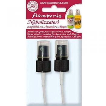PACK 2 PULVERIZADORES PARA AQUACOLOR STAMPERIA