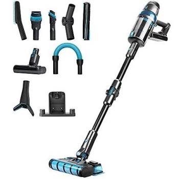 Cecotec Aspirador Escoba sin Cable Conga Rockstar 1500 Ultimate ErgoWet. Motor Digital, 4 en 1, 680 W, 26 kPa, Modo Automático, Tubo Flexible, 90 Minutos de Autonomía, Accesorio Friegasuelos