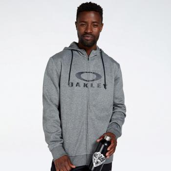 Sudadera con capucha Oakley Bark 2.0 Gris XL Logo Negro