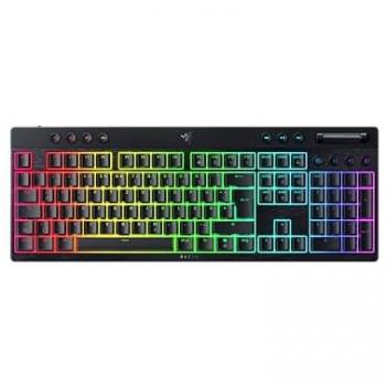 Teclado Mecánico Razer BlackWidow V4 Low Profile HyperSpeed - Inalámbrico, Bluetooth, USB-C, Interruptores Naranja Táctiles