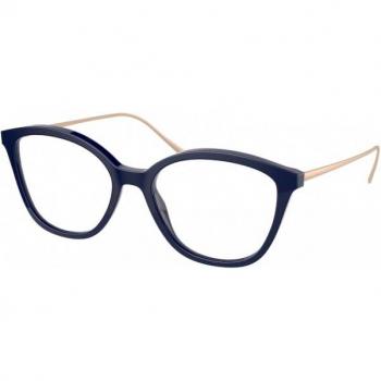 Gafas Graduadas Prada PR 11VV VY71/O1 para Mujer, Lentes Recetados Azules, Armazones Azules, Talla 51