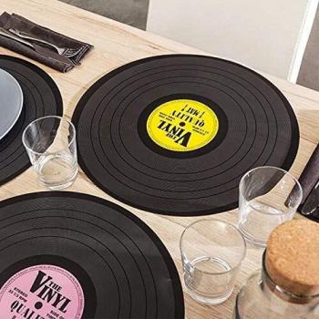 Protector de Mesa Estilo Disco Retro