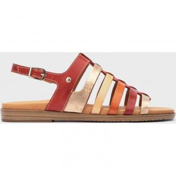 Sandalias planas de piel FORMENTERA W8Q con detalle de hebilla lateral