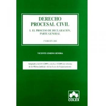 Derecho procesal civil i. 3ª ed. Parte general