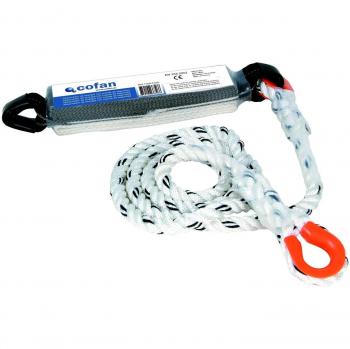 Cofan 11000129 - Absorbedor energía + cuerda 1,6 metros
