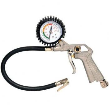 Pistola Inflado Neumatica Con Manometro Maurer