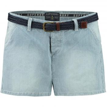 Superdry G71000PQ Shorts Mujeres Azul S