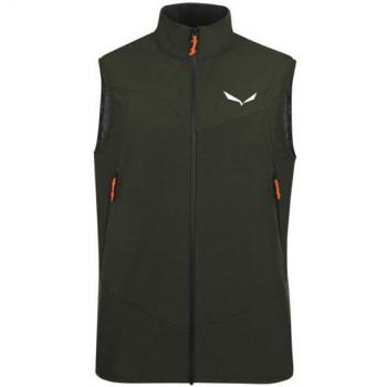 Chaleco Salewa Sella Durastretch Hombre Verde Oscuro XXL