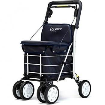 CARRO COMPRA CARLETT LETT800-1 AZUL MAR ASIENTO 4R