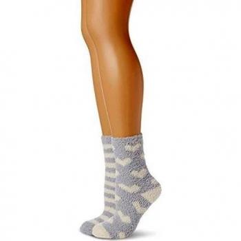 New Look 2PP Heart, Calcetines Para Mujer, Grey