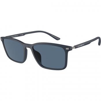 Emporio Armani EA4223U 508880 Men's Sunglasses Blue Square Size 56