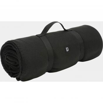 Manta de Polar Brandit Negra - Talla Única - 100% Poliéster
