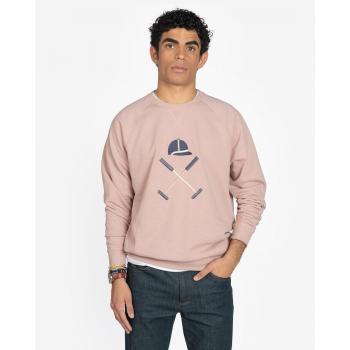 Sudadera de hombre de sport con dibujo frontal
