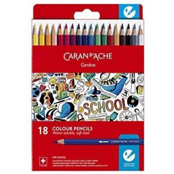 Caran d'Ache 1290-718 - Pack de 18 lápices