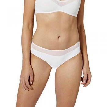 Sloggi Oxygene Infinite Hipster Ropa Interior, Blanco, XS para Mujer