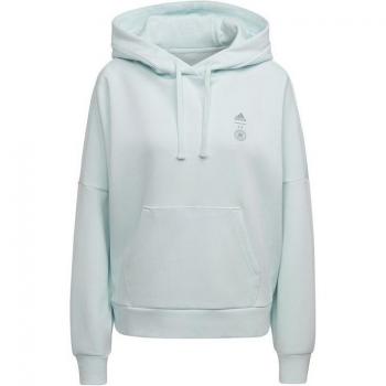Sudadera con Capucha Mujer Adidas Germany Travel Cian
