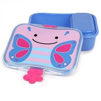 Skip Hop Zoo Butterfly - Fiambrera y recipiente interior con tapa