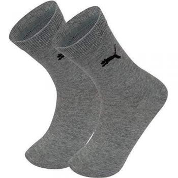 Puma Easy Rider Jr 2p Calcetines, niños, Gris, 35-38