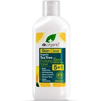 Dr Organic Skin Clear Organic Tea Tree Purifying Toner 200ml