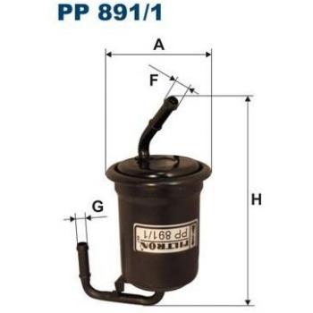 Filtron PP891/1 Inyección de Combustible