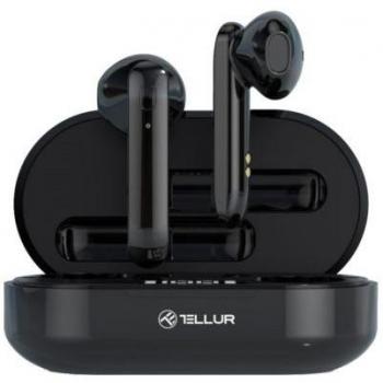 Auriculares Inalámbricos True Wireless Stereo Tellur Flip - 120h, Negros