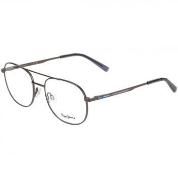 Pepe Jeans Gafas Graduadas PJ 1382 C2 - Armazones para Hombre, color Gunmetal, tamaño 52, lentes recetadas