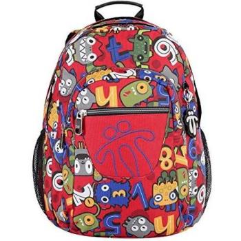 Totto Pencil Mochila Tipo Casual, 40 cm, 25 litros, Multicolor